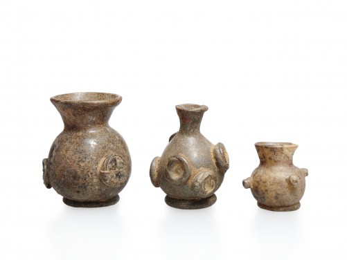 Three Islamic Glass Flasks