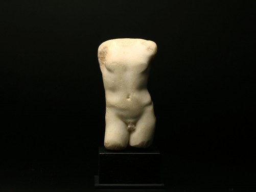 Roman Marble Torso of an Athlete