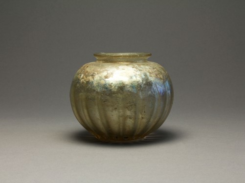 Roman Ribbed Glass Bowl
