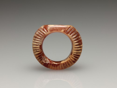 Sasanian Finger Ring with a Male Head