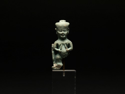 Egyptian Faience Cippus Amulet