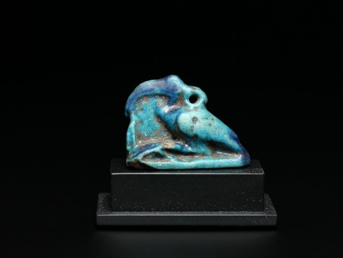 Egyptian Faience Ibis Amulet