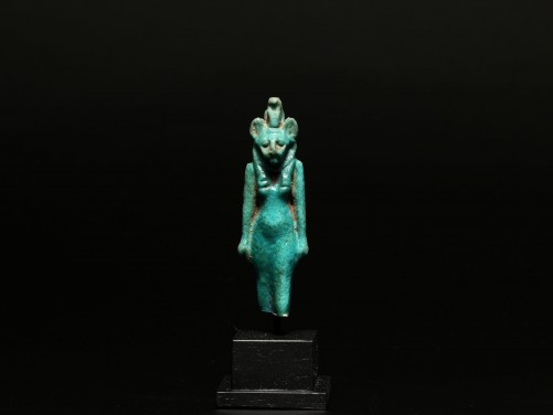 Egyptian Faience Sekhmet Amulet