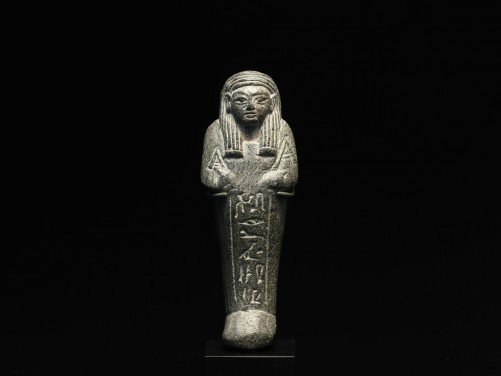 Egyptian Serpentine Shabti for Tamy