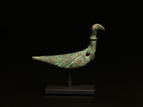 Roman Bronze Bird Brooch