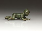 Roman Bronze Crawling Baby