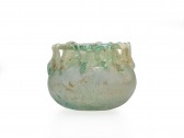 Roman Glass Jar with Threading