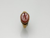 Roman Finger Ring with Pan
