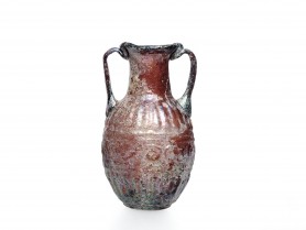 Roman Translucent Glass Flask