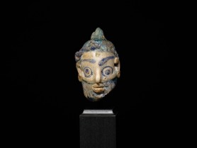 Carthiginian Glass Head Pendant