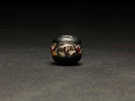 East Mediterranean Mosaic Face Bead