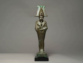 Egyptian Bronze Statuette of Osiris