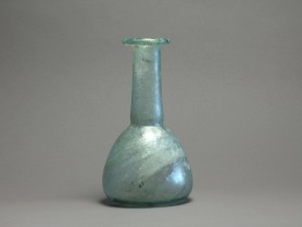 Large Roman Glass Flask